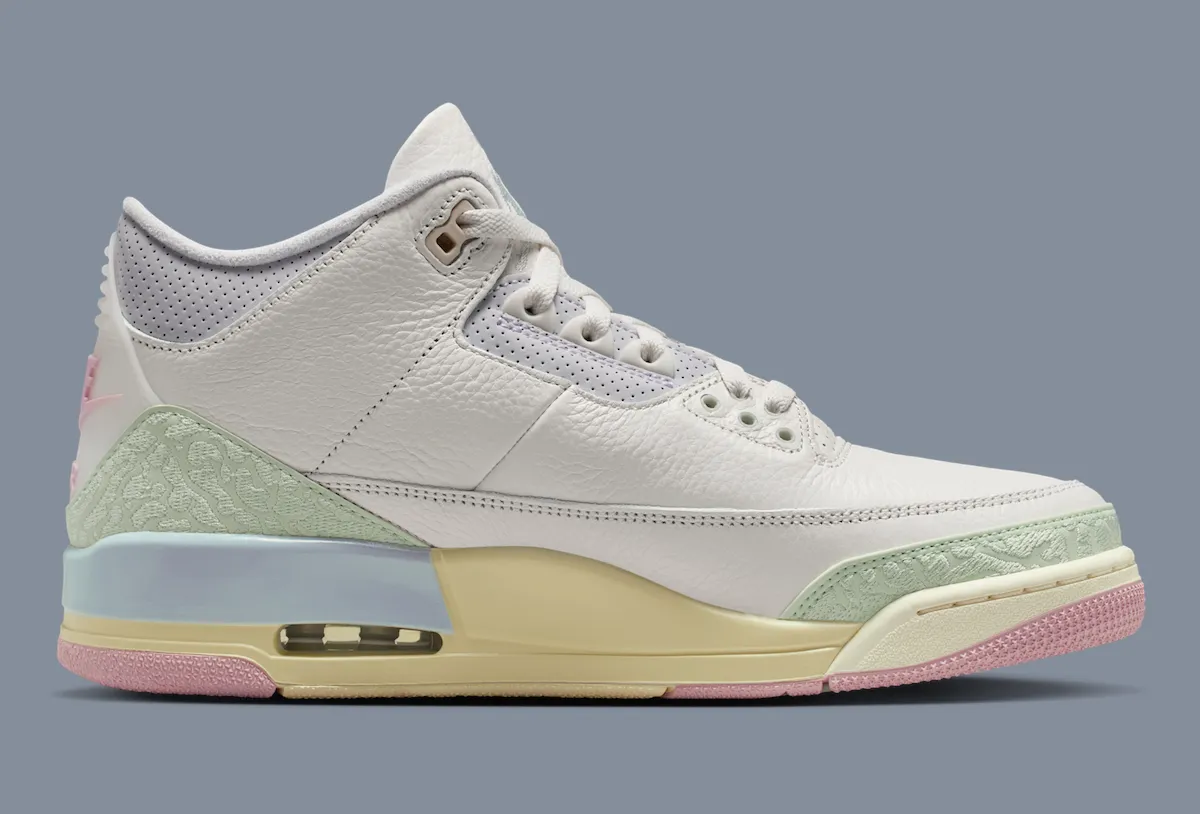 Detalle del elephant print bordado y acentos en Jade Aura