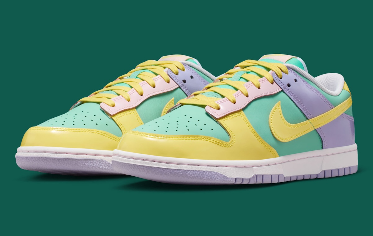 Detalle de las insolas con gráficos de huevos de Pascua rotos